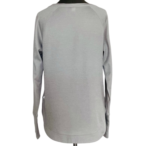 CHAMPION Exclusive of Decoration Gray Women’s Sweatshirt Athletic Running Top - Picture 3 of 8